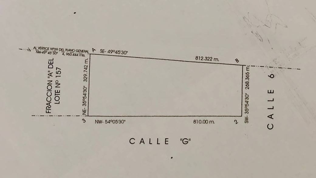 Lote Agrícola, Colonia El Llano